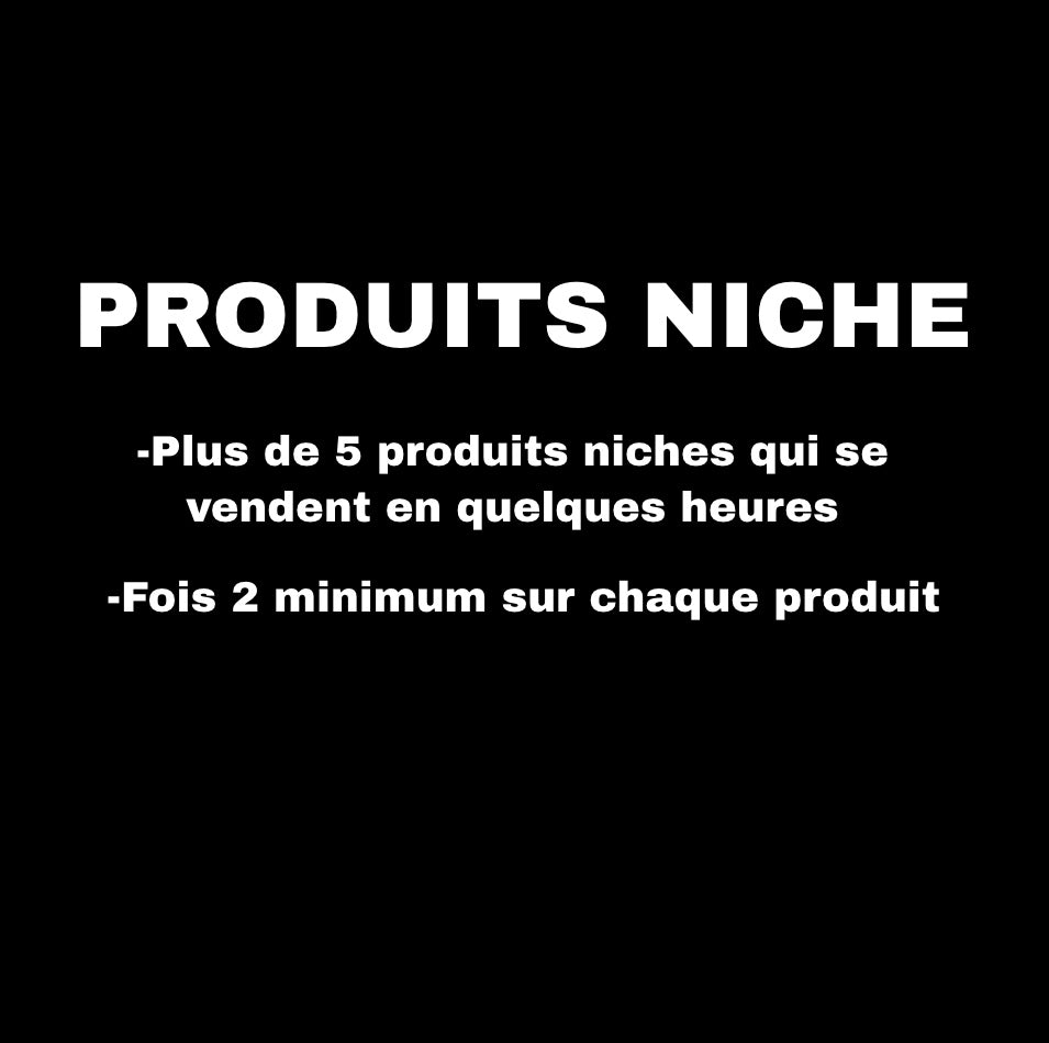 Produits niche 🛍️